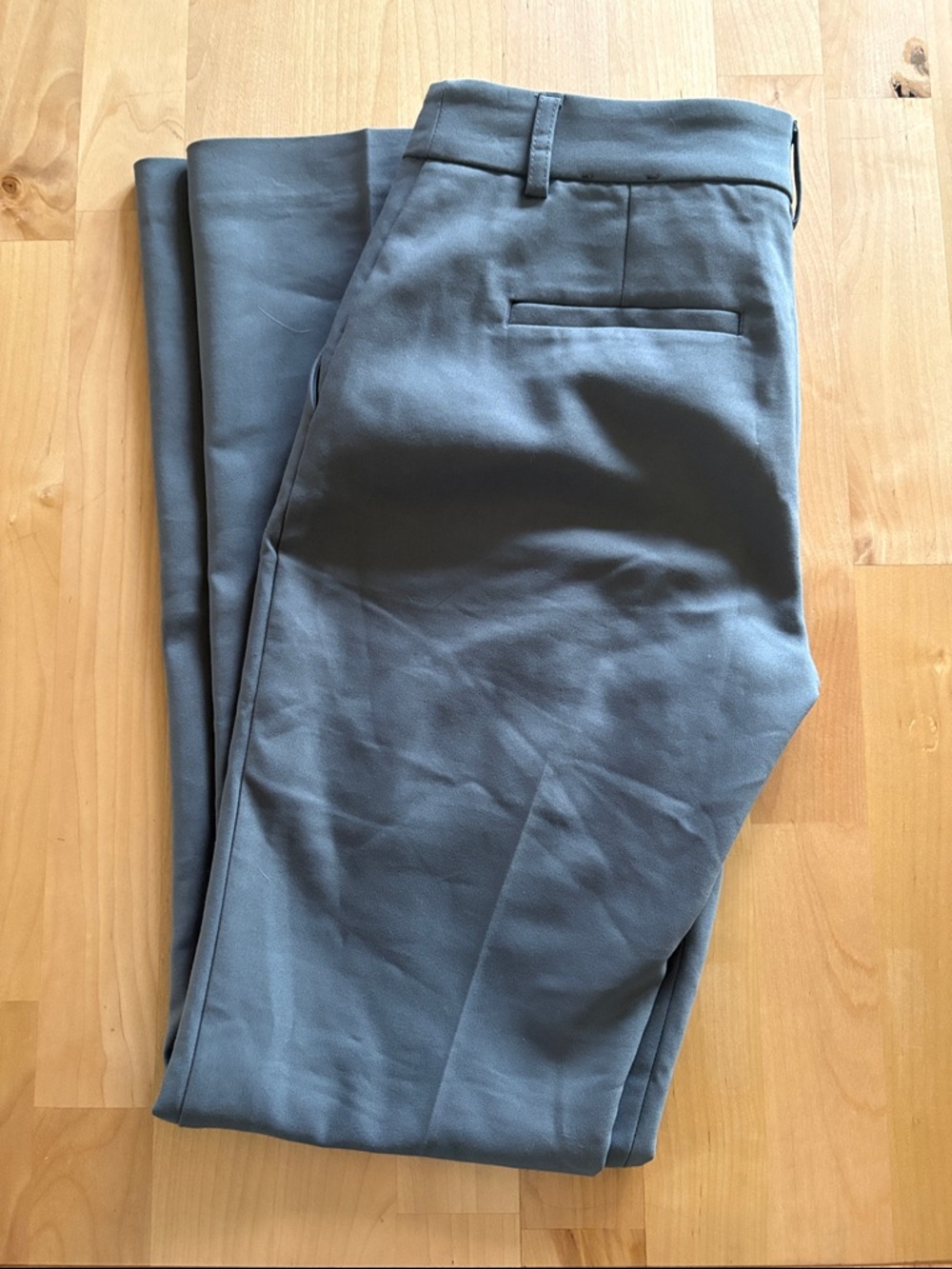 Express Women's Gray Dress Trousers columnist barely boot mid rise 00S